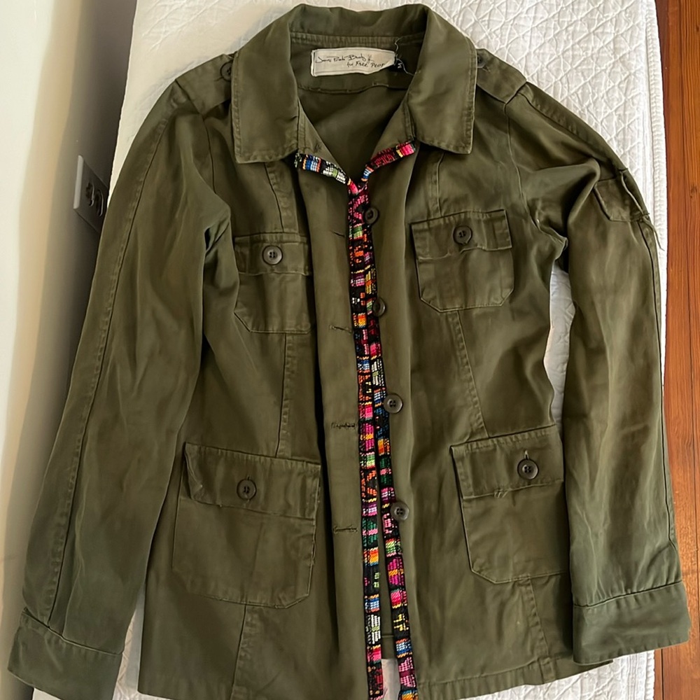 Jen’s pirate booty army jacket M